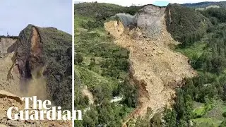 Hundreds killed after landslide flattens remote Papua New Guinea village