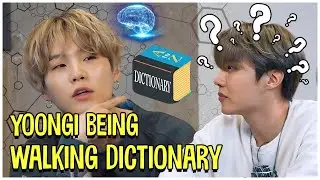 This Is Yoongi's Endless Well Of Random Information | Walking Dictionary - BTS Min Yoongi