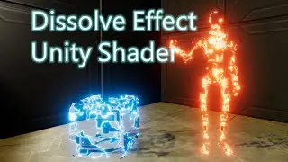 Unity VFX -  Dissolve Shader Effect - Downloadable