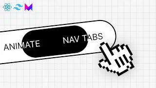 Beautiful Animated Nav Bar with React & Framer Motion