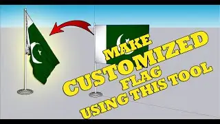 USE THIS AMAZING TOOL to make DRAPED FLAG