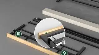 Zinus | Marcia Urban Metal and Wood Platform Bed Assembly Instructions