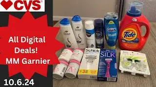 CVS Weekly Deals 10/6 MM Garnier, Cheap Nivea, Schick, Almay & More!  #cvsdeals