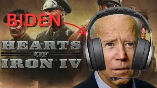 Joe Biden Plays Hearts of Iron 4 Modern Day