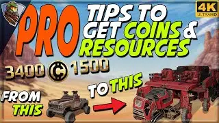 How To Optimize Your Grind! | Best ways to Farm Coins and Resources Daily in Crossout in 2022+