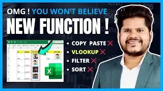 🔥 You Won’t Believe This New Excel Function ! मिस मत करो