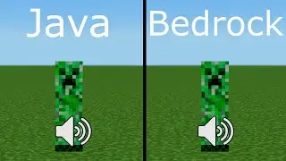 sounds Java vs Bedrock