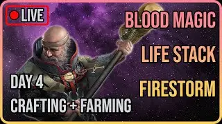 Crafting Endgame Gear - Blood Magic Life Stack Firestorm Inquisitor