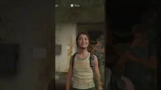 Ellie Makes Funny Faces In The Last Of Us Part 2 PS5 #shorts