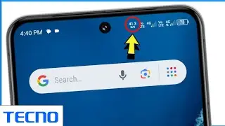 How To Show Network Speed In Tecno Mobile | Network Speed Setting Tecno