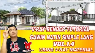 V-RAY RENDER TUTORIAL  VOL.1.4(USING V-RAY MATERIAL )