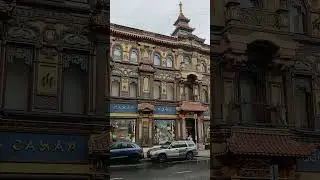 Китай в России.  Фасад китайского ресторана на Чистых прудах  Short 