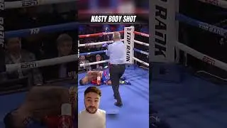 Body Shot Knockout 🔥 #boxing