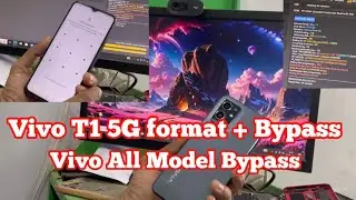 Vivo T1 5G ,Y35 Format + Frp Bypass & Vivo All Model Bypass New Security by unlock tool & Without Pc