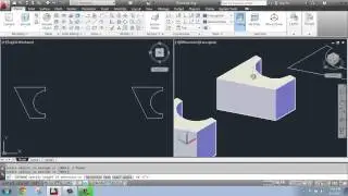 AutoCAD - 3D Modeling Basics #6 - Extrude, Taper Angle, Path - Brooke Godfrey