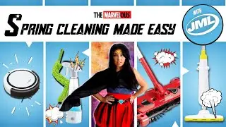 SPRING CLEANING WITH JML [BIONIC SANITIZER, ROVUS NANO STEAMER, SWIVEL SWEEPER AND MORE!!]