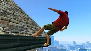 GTA 5 - Parkour Fails #19 | Euphoria Ragdoll