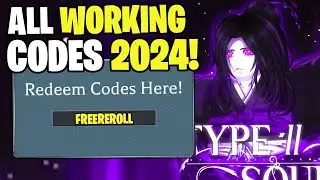 *NEW* ALL WORKING CODES FOR TYPE SOUL IN 2024! ROBLOX TYPE SOUL CODES