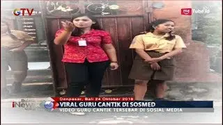 VIRAL! Karin, Bu Guru Cantik Penyemangat Belajar Siswa SMP di Bali - BIM 24/10