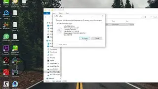How to delete aow_drv file tencent (The action cant be completed because the file is open )