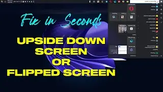 How To Fix An Upside Down Screen On Windows 10 | Flipped Screen | Solve In Seconds!