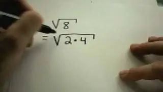 Radical Notation and Simplifying Radicals