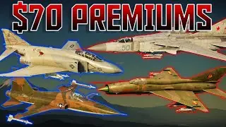 RANK VII PREMIUMS In Detail | F-5C to Kfir Canard