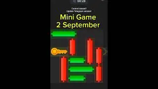 Mini Game Today 2 September Hamster Kombat How To solve Mini Game Puzzle in Hamster Kombat 100%Solve