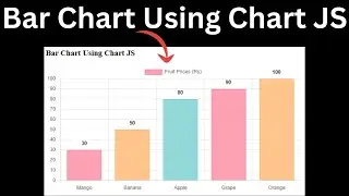 Draw Bar Chart Using Chart JS