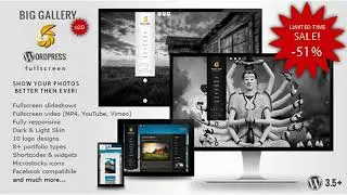 BIG Gallery WP - Fullscreen Photography/Portfolio | Themeforest Website Templates and Themes