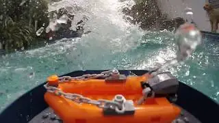 Lego Boat Can't Handle Rough Seas