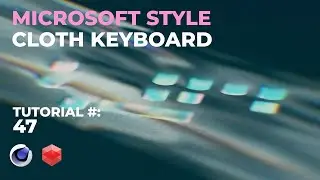 Microsoft Style Cloth Keyboard