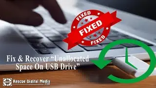 How To Recover Unallocated Space on USB Drive? [Video Guide]