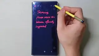 Favorite Feature of Samsung Galaxy Note 9: Screen Off Notes on Clear Cover