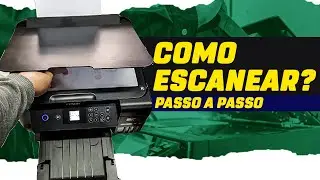 Como escanear documento em PDF na impressora EPSON