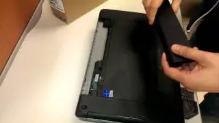 HP ProBook Battery Removal and Insertion