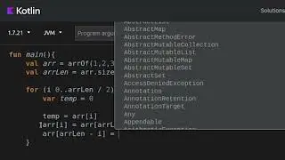 Reverse an array, very simple way(Kotlin)
