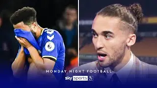 I feel helpless | Calvert-Lewin watches Evertons loss in the MNF studio!