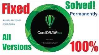 How to Fix CorelDraw 2024 Illegal Software Problem | How to Fix CorelDRAW Illegal Software Problem