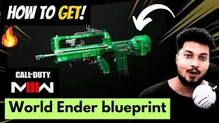 How to unlock the World Ender blueprint in #MW3 and #warzone #modernwarfare3 || by borntoplaygames