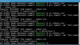 032 Checking out commits in a Git repository   Part 1 Lab
