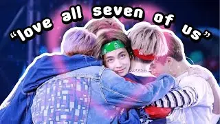 “love all seven of us” | why BTS isn't BTS without all 7 members