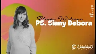 SUNDAY SERVICE with Ps Siany Debora | Pursuing God's Heart | ECC Jakarta Service 08 Sept 2024