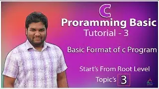 Basic C Programming A-Z Tutorial part_3 By ICT CARE! ICT Tutorial Lesson Five By ICT CARE!