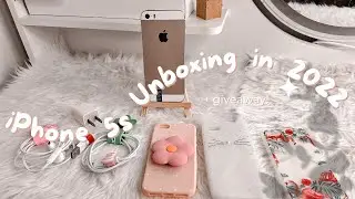 Unboxing iPhone 5s in 2022 + Giveaway!