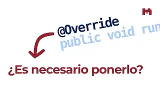 ¿Por qué ponemos Override en Java?