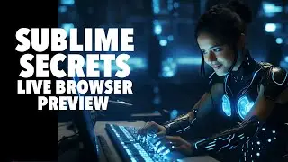 Start Coding With Sublime Live Preview Plugin