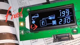 Homage UPS Charging Solution - Fix Homage ups not charging from AC supply.
