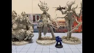 Creature Caster: King of Ecstasy unboxed and built up enough to paint!