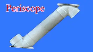 How to make periscope with PVC Pipe | School project | DM